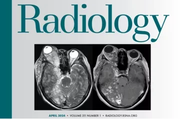 Journal Cover: Radiology Vol. 311, No. 1 (April 2024)