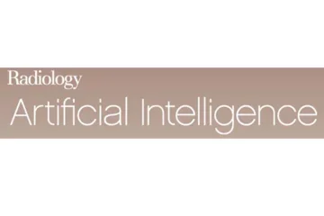 logo for radiology: artificial intelligence