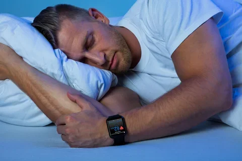 Sleep with smartwatch
