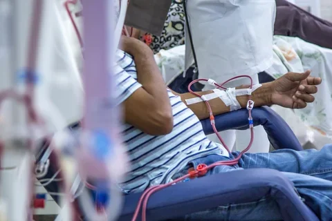 patients receiving dialysis