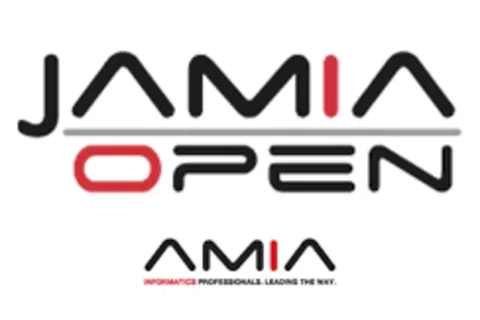 Journal cover: JAMIA Open Vol. 7, No. 1 (April 2024)