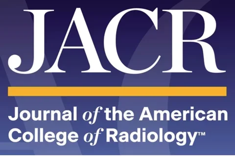 logo for the journal of the american college of radiology