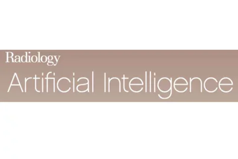 logo for radiology: artificial intelligence