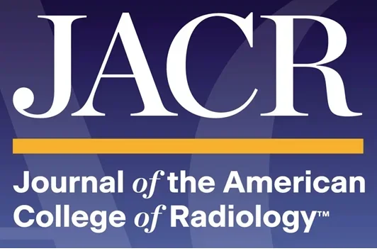 logo for the journal of the american college of radiology
