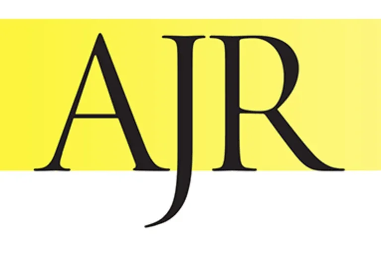 logo for the american journal of roentgenology