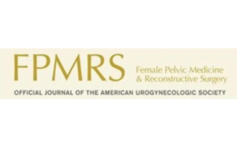 logo for journal of female pelvic medicine and reconstructive surgery