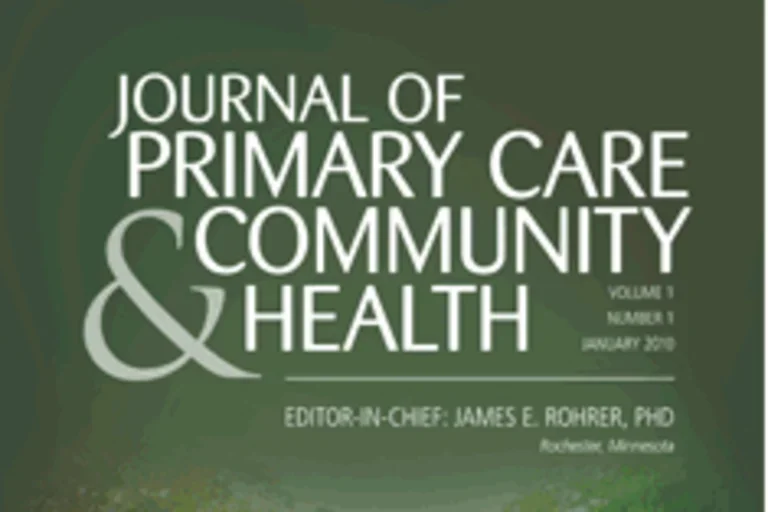 logo for journal of primary care and community health