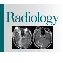 Journal Cover: Radiology Vol. 311, No. 1 (April 2024)